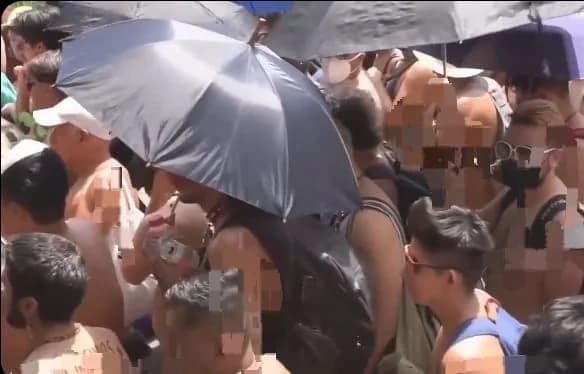 مسيرة للعراة في المكسيك