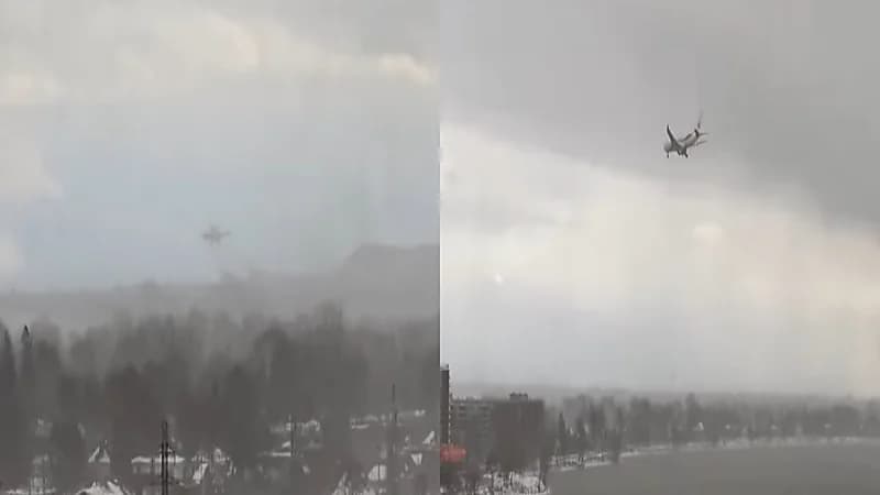 بالفيديو.. طائرة جزائرية تفشل في الهبوط بسبب الأجواء