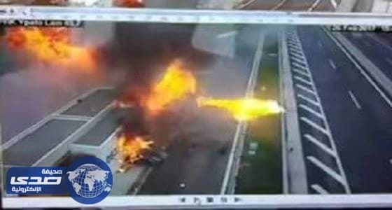 بالفيديو.. حادث بشع سببه نجل مليونير!