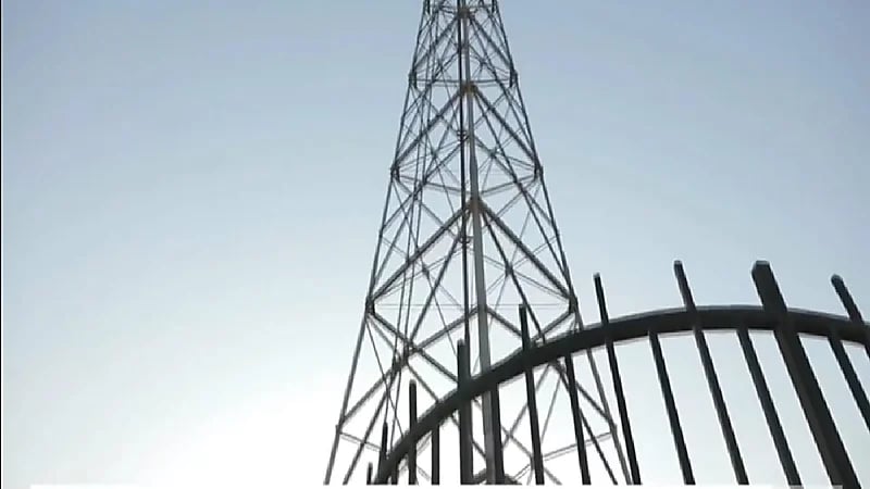 شاهد.. أول برج للاتصالات اللاسلكية في المملكة منذ 90 عاما