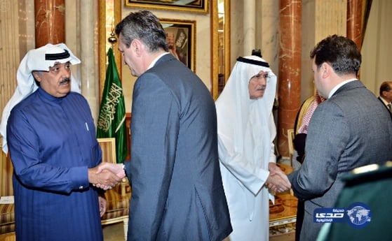 الأمير متعب بن عبدالله يستقبل السفير الأمريكي