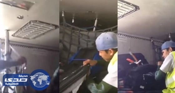 بالفيديو.. " الخدمات الأرضية " تكشف حقيقة سرقة حقائب المسافرين