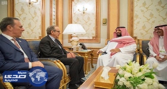 ولي العهد يلتقي وزير المالية الإيطالي