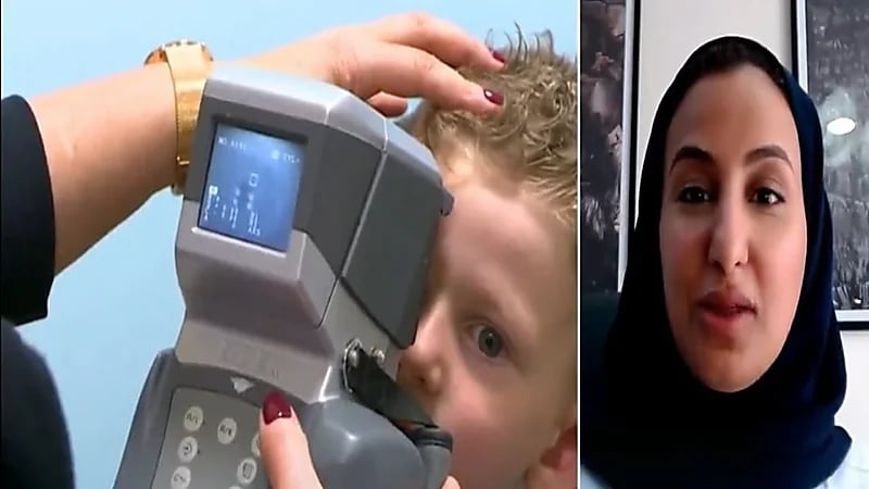 "استشارية" تحذر: 200 مليون طفل سيصابون بقصر النظر