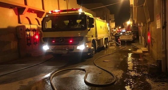 حريق بمعمل عشوائي بـ " الصناعة " والعثور على جثة مجهولة