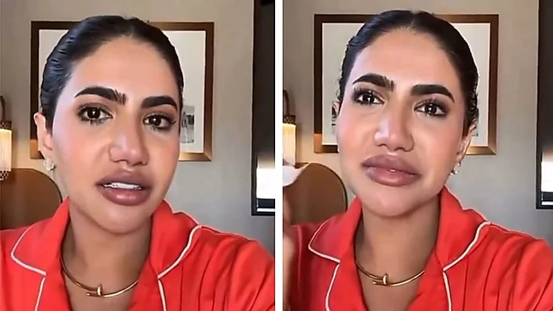 انهيار نور ستارز بالبكاء بعد أيام من زفاف نارين بيوتي.. فيديو