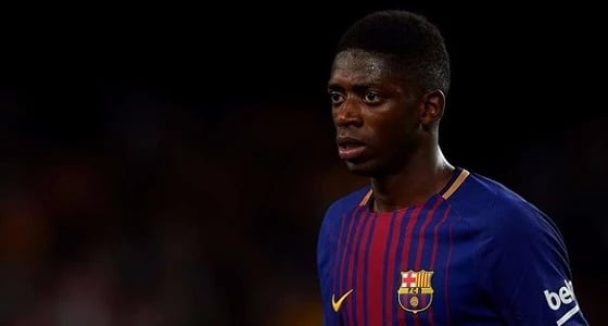 " ديمبلي " يتغيب مجددًا عن برشلونة 4 أسابيع