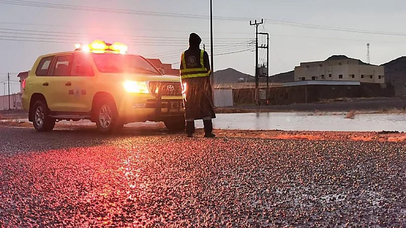 مدني المدينة المنورة يتابع جاهزية واستعداد الحالة المناخية في المنطقة .. صور