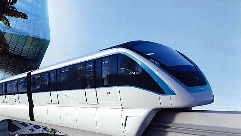 مونوريل مركز الملك عبدالله المالي ينطلق في 2027 بطاقة استيعابية كبرى