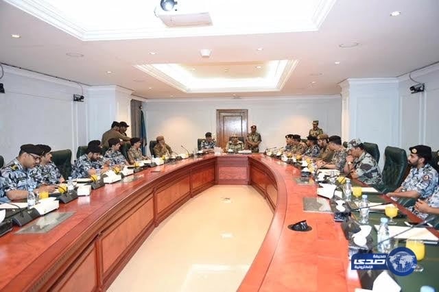 بالصور .. قائد قوات امن الحج يلتقي عدد من القيادات