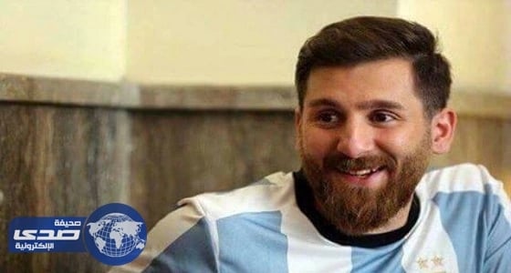 بالصور.. الإيرانى شبيه ميسى يتجول فى شوارع طهران