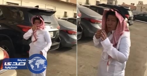 بالفيديو.. «خادمة فلبينية» ترتدي زي رجالي