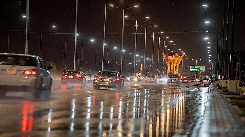 أمطار غزيرة على الجوف ومحافظاتها