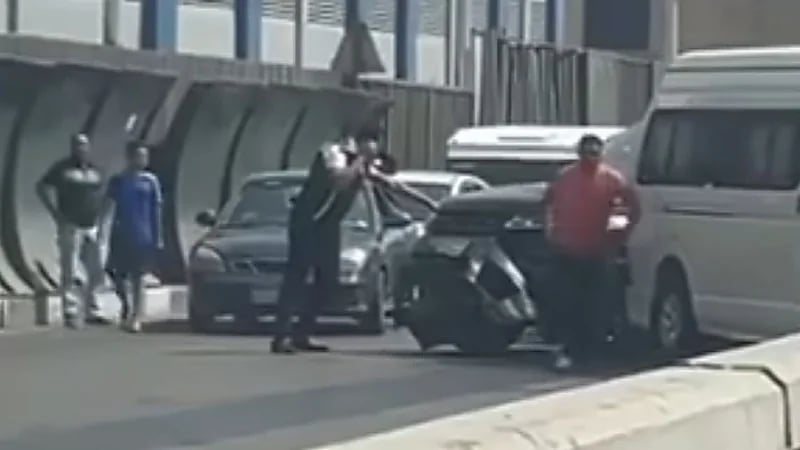 القبض على سائح عربي تسبب في حادث مروري أعلى كوبري أكتوبر