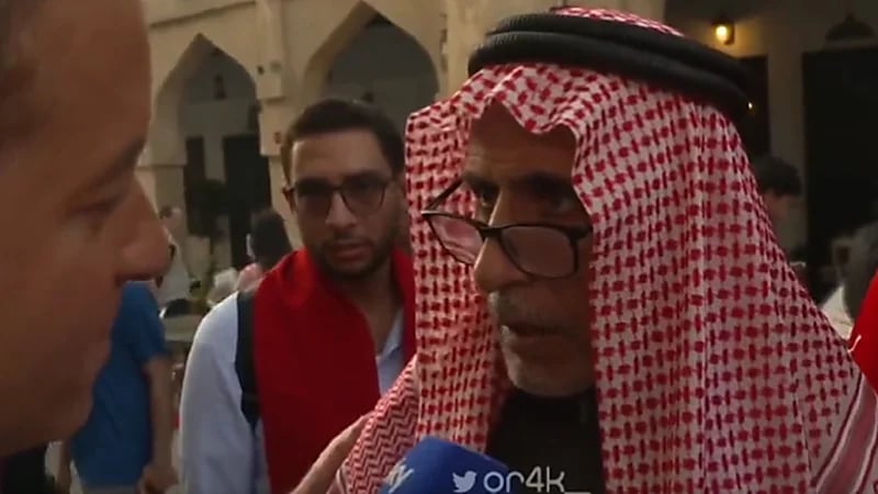 مشجع سعودي: سأكون مغربياً الليلة..نحن عرب من نفس الدم