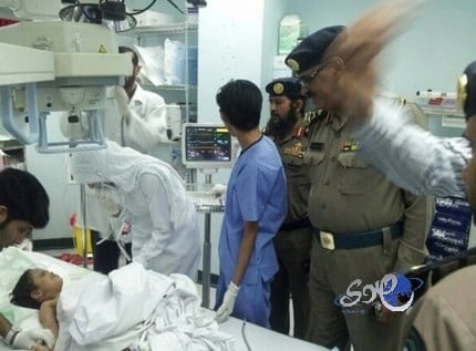 الدفاع المدني بالحناكية ينقذ طفلة سقطت في بئر عميق