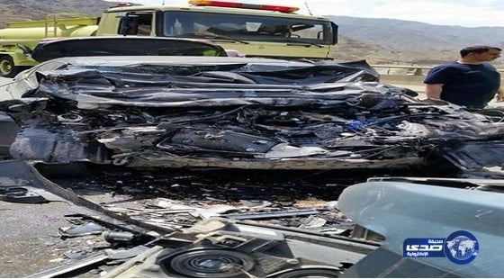 تصادم سيارتين يتسبب بوفاة شخصين في عقبة ضلع