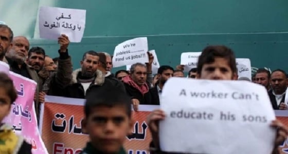 إضراب 13 ألف موظف من الأونروا احتجاجا على تقليص المساعدات