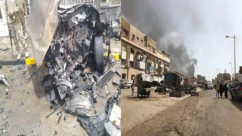 بالفيديو.. نجاة قائد العمليات المشتركة في عدن من محاولة اغتيال