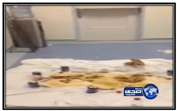 بعد وجبة السحور أمام عيادة العيون مواطن يطالب المسؤولين بالتدخل