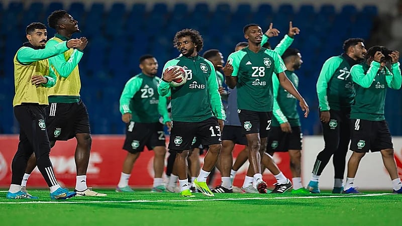 الأخضر يختتم استعداده لمواجهة طاجيكستان