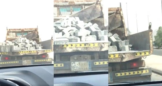 بالفيديو.. مواطن يرصد سيارة نقل مخالفة بـ " المدينة " .. ويناشد المرور