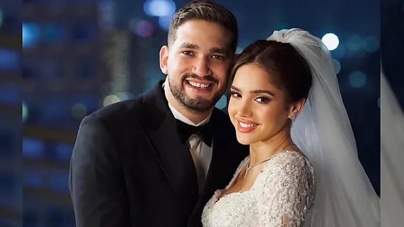 رنا رئيس تحتفل بزفافها.. فيديو