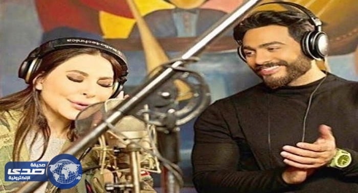 بالفيديو.. أول دويتو لإليسا وتامر حسني