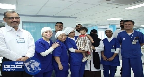 ⁠⁠⁠⁠⁠انهاء معاناة طفلة حرمت من التنفس بسعود الطبية