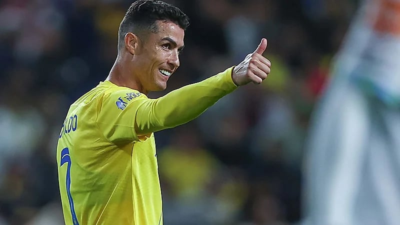 ظهور رونالدو مصاباً في أحدث ظهور له .. صورة