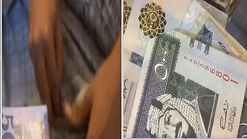 شاب يوثق انتهائه من تجميع المهر بعد 5 سنوات .. فيديو