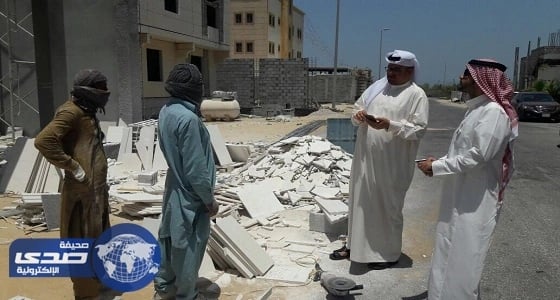 ضبط 319 مخالفة عمل تحت أشعة الشمس بالمنطقة الشرقية