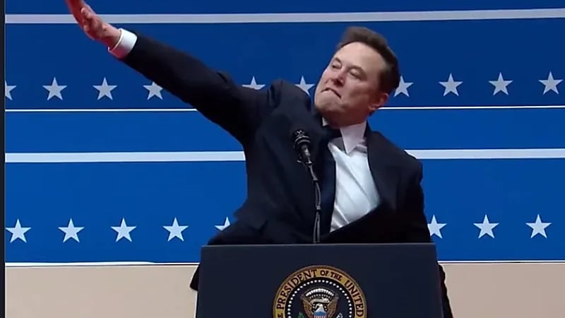 هجوم عبري ضد إيلون ماسك بسبب حركة هتلر في حفل تنصيب ترامب .. فيديو