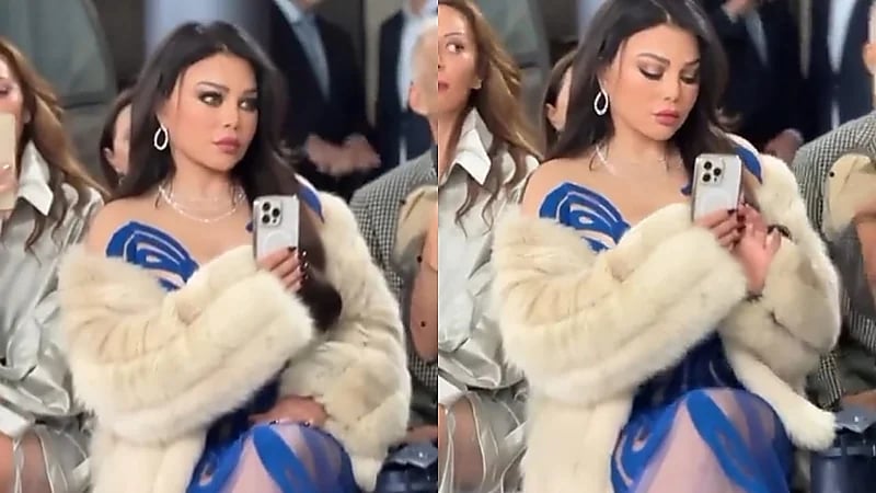 حضور مميز لـ هيفاء وهبي في أسبوع الموضة بباريس .. فيديو