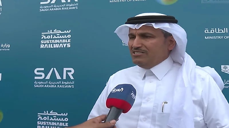 الجاسر: قطار الحرمين الكهربائي الأسرع في الشرق الأوسط⁩ .. فيديو