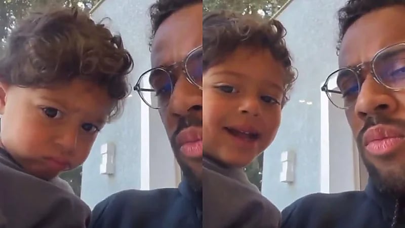 لودي يوجه رسالة مؤثرة لنجله: والدك افتقدك يا حبيبي.. فيديو