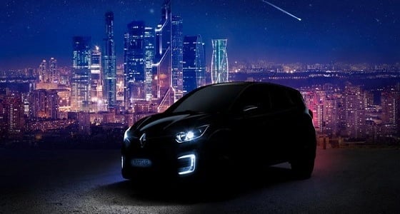 ظهور سيارة " كروس أوفر كوبيه " الغامضة من رينو بمعرض موسكو