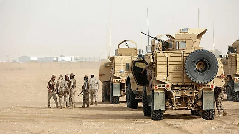 التحالف : مقتل 250 إرهابيا وتدمير 22 آلية عسكرية في مأرب