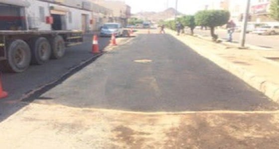 " أمانة المدينة " تستكمل أعمال الصيانة بـ " الجوف والحزام "