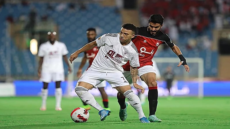 التعادل الإيجابي يخيم على مواجهة الرائد والفيصلي 