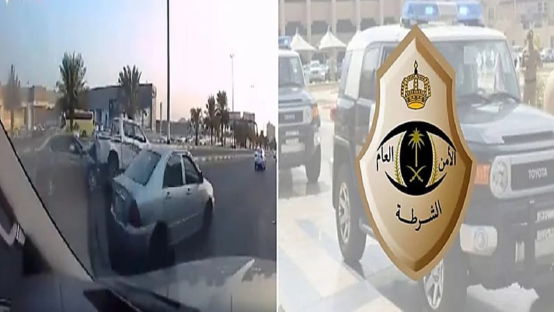 القبض على قائد مركبة تعمد صدم أخرى بمكة