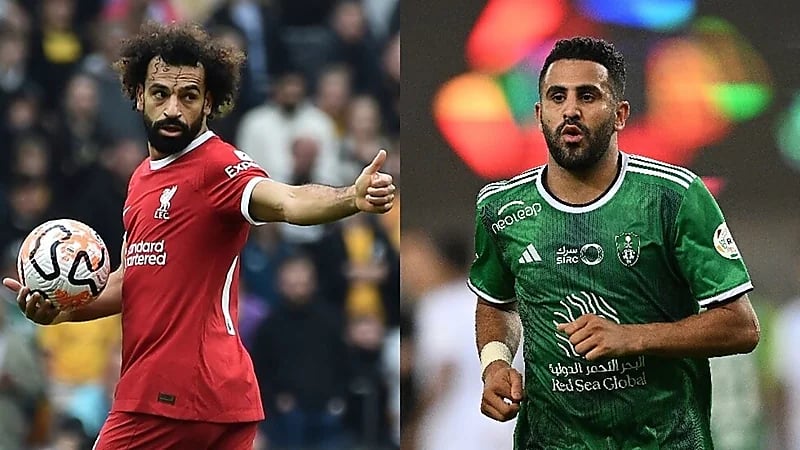 نجم ميلان يفضل رياض محرز على محمد صلاح .. فيديو