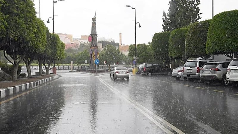 الحصيني: استمرار الحالة الممطرة .. صور