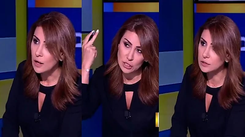 فيديو.. إعلامية لبنانية تنفعل على الهواء: "كلهم قتلة وولاد حرام"