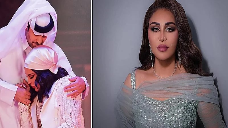 أحلام الشامسي تحتفل بذكرى زواجها الـ23