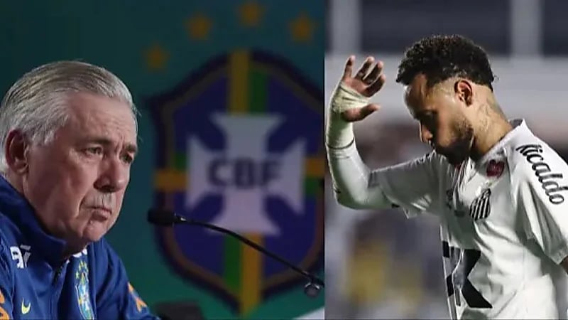 أنشيلوتي يكشف سبب استبعاد نيمار