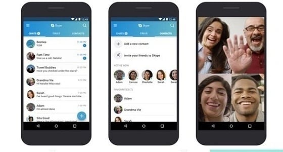 مايكروسوفت تطلق إصدار جديد من سكايب لهواتف أندرويد القديمة