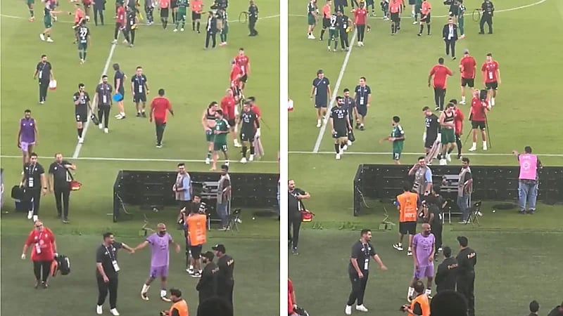 جماهير الأهلي تطلق صافرات استهجان ضد لاعب الخلود .. فيديو