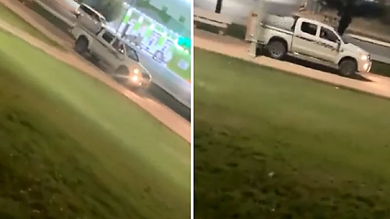 ضبط سائق قاد مركبته على ممشى طريق بعرعر