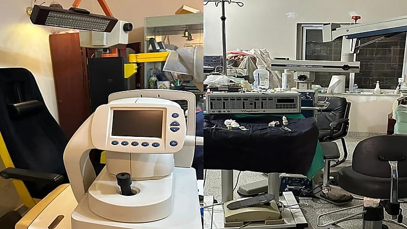 ضبط وافد يزاول مهنة طب العيون بدون ترخيص بالمدينة المنورة .. صور